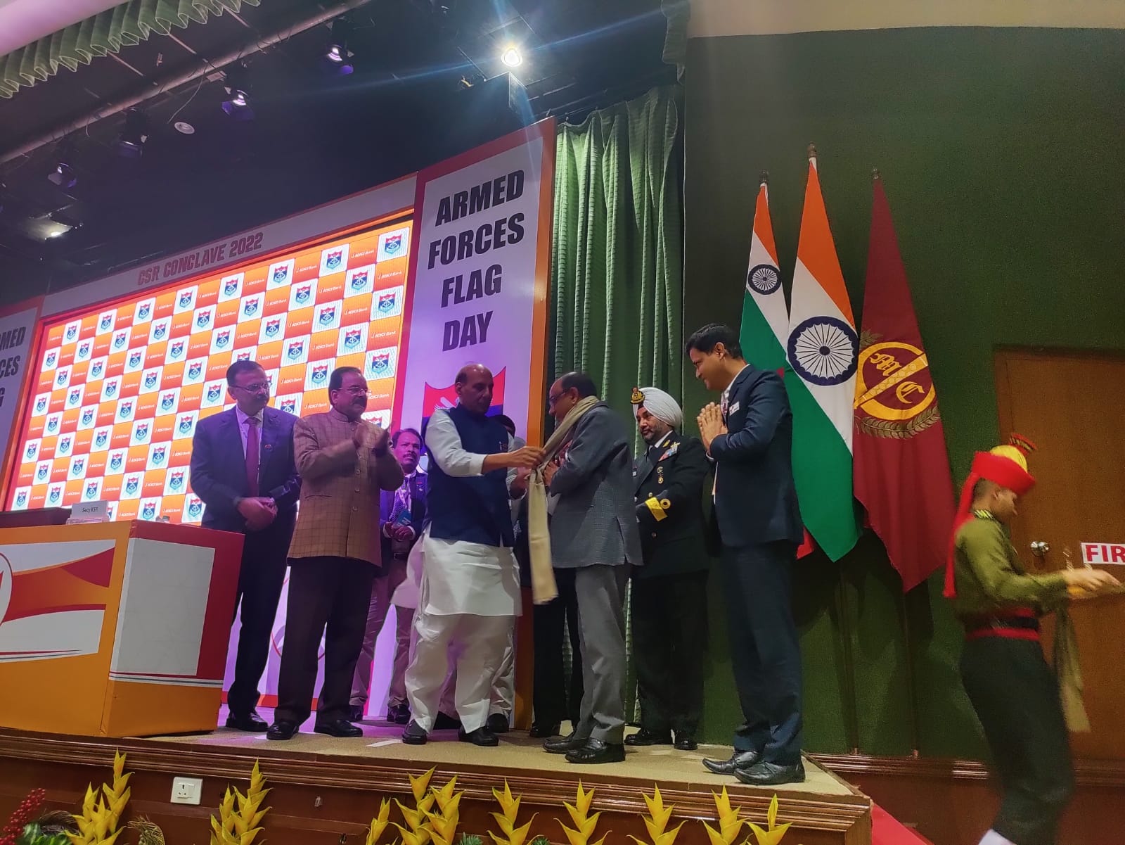 CSR initiatives of SPMCIL recognized by Hon’ble Raksha Mantri.