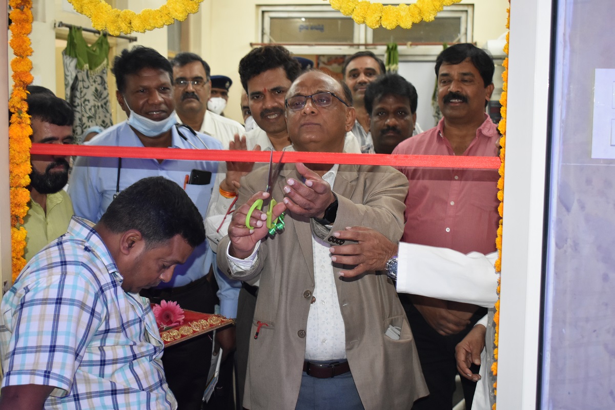 Inauguration and handing over of Medical Equipment under CSR initiatives of SPMCIL has been done by Shri S. K. Sinha…